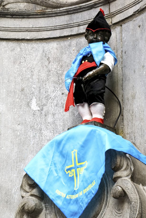 cuándo visten al manneken pis