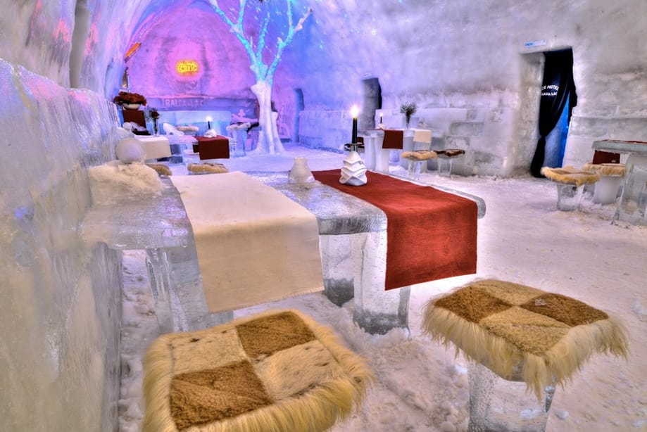 hotel de hielo Rumania