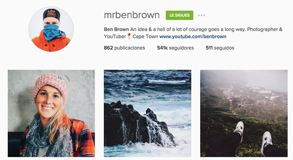 mrbenbrown Instagram