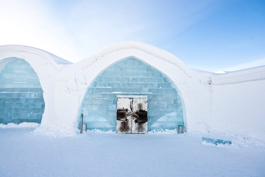 hoteles de hielo Suecia