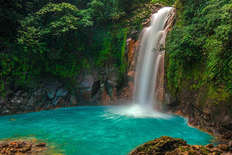 Río Celeste en Costa Rica