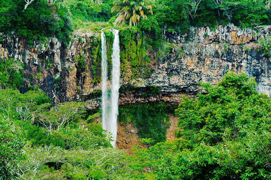 Cascada de Chamarel en Mauricio