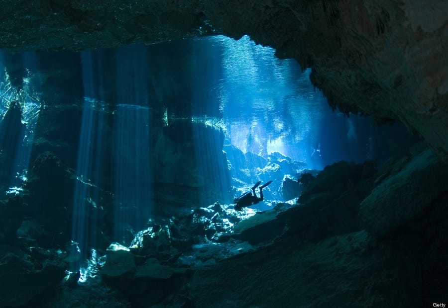 Chac Mool cenote muertos