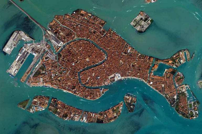 Mapa de Venecia