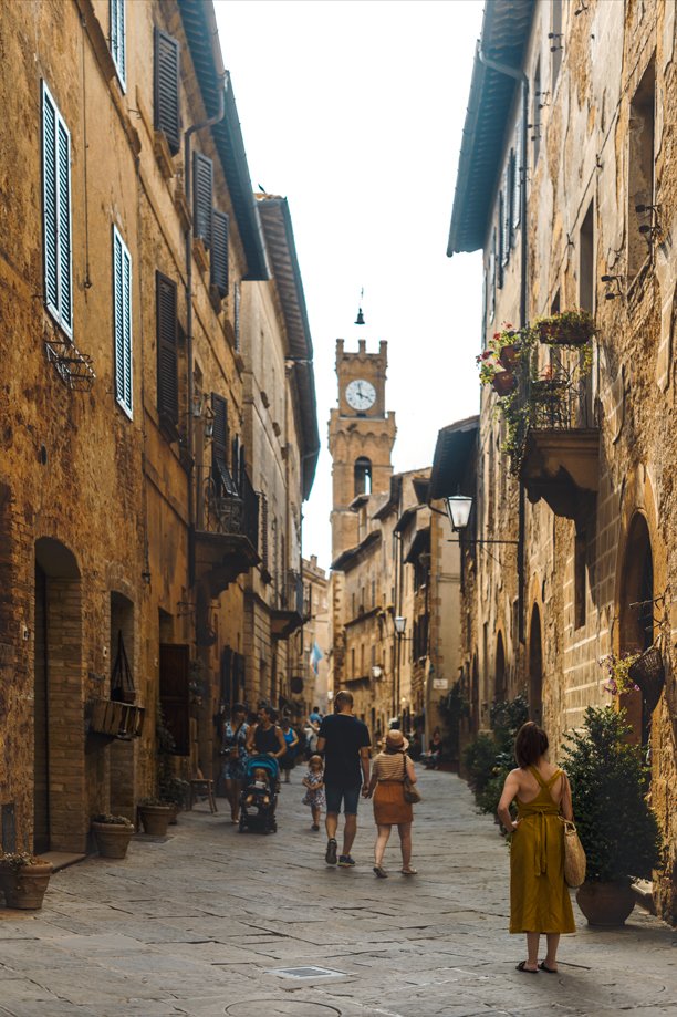 Calle-Pienza Pienza Valle d´Orcia