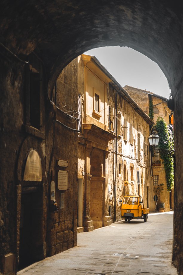 pueblos de La Toscana cerca de Siena