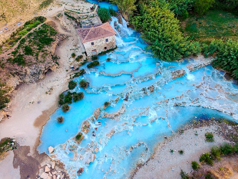 Termas de Saturnia ubicación