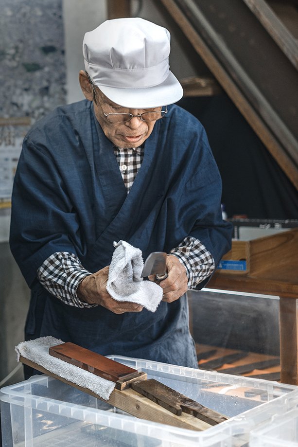 cuchillos japoneses de un solo filo